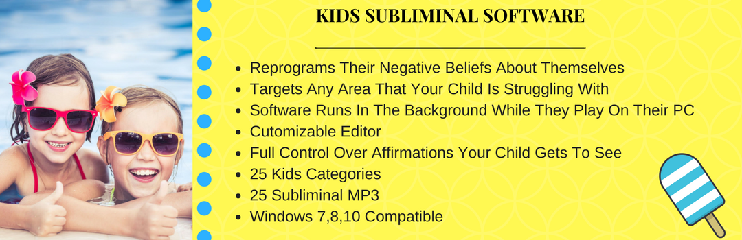 Kids Subliminal Software banner